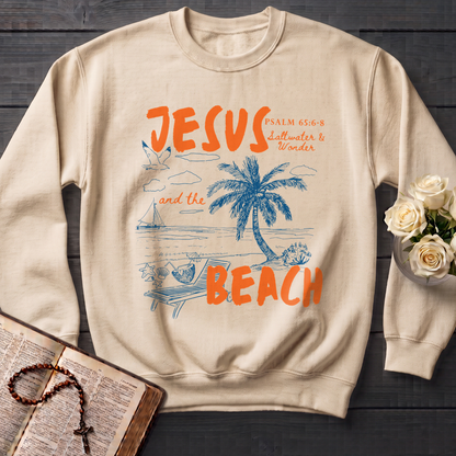 Jesus And The Beach Psalm 65.6-8 01