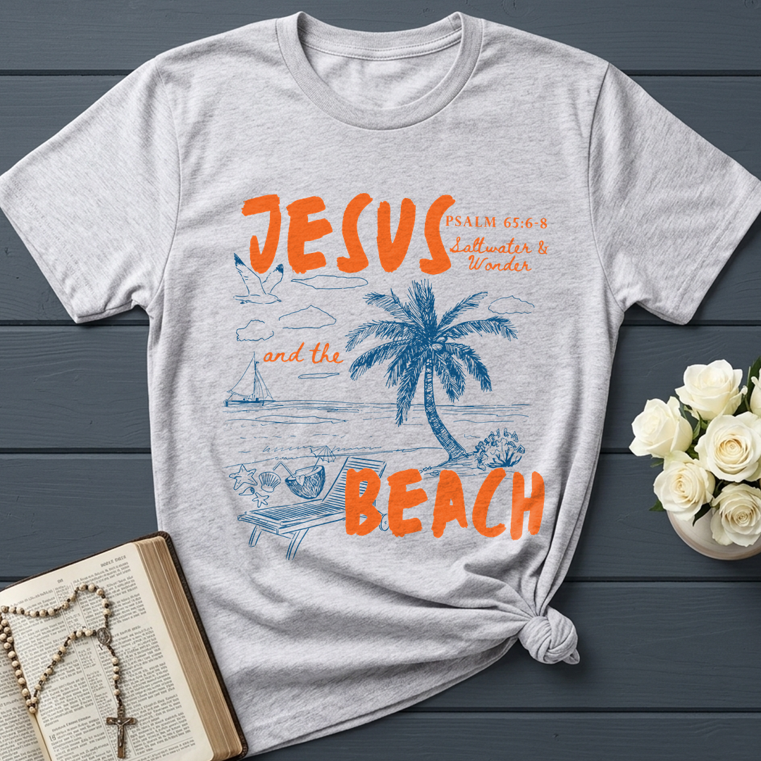 Jesus And The Beach Psalm 65.6-8 01
