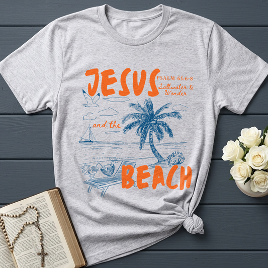 Jesus And The Beach Psalm 65.6-8 01