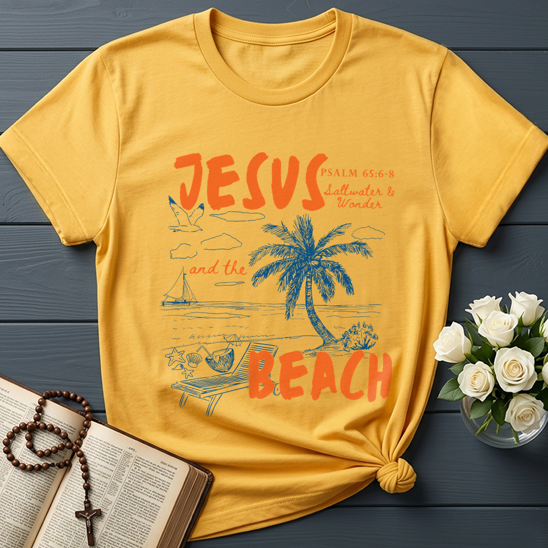 Jesus And The Beach Psalm 65.6-8 01