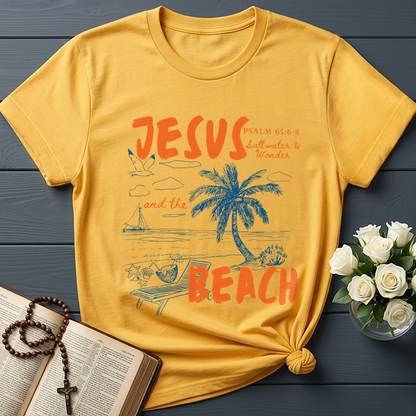 Jesus And The Beach Psalm 65.6-8 01