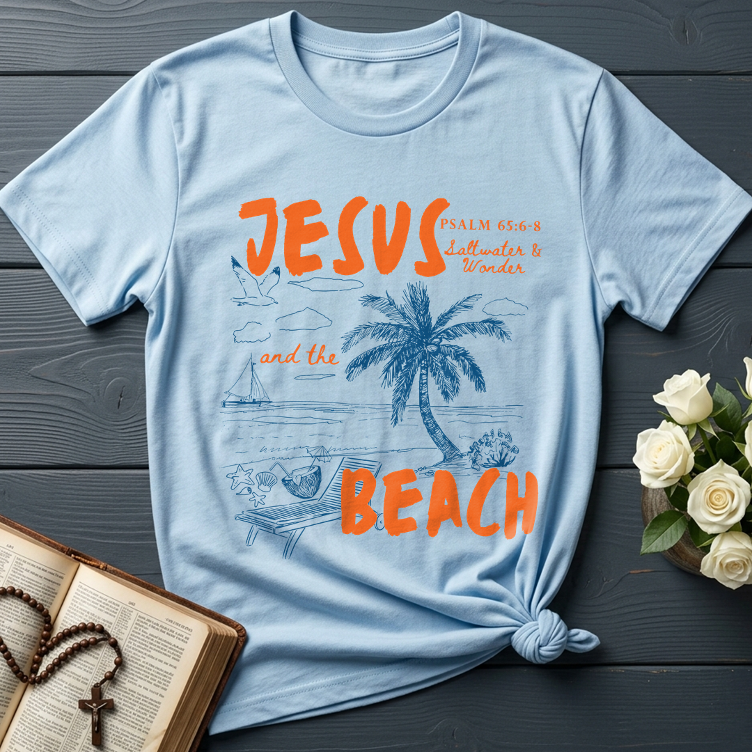 Jesus And The Beach Psalm 65.6-8 01