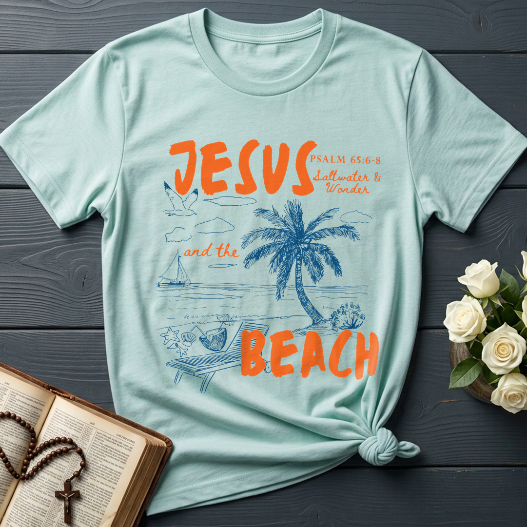Jesus And The Beach Psalm 65.6-8 01