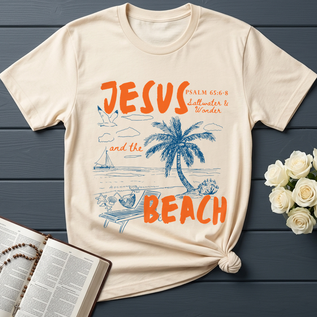 Jesus And The Beach Psalm 65.6-8 01