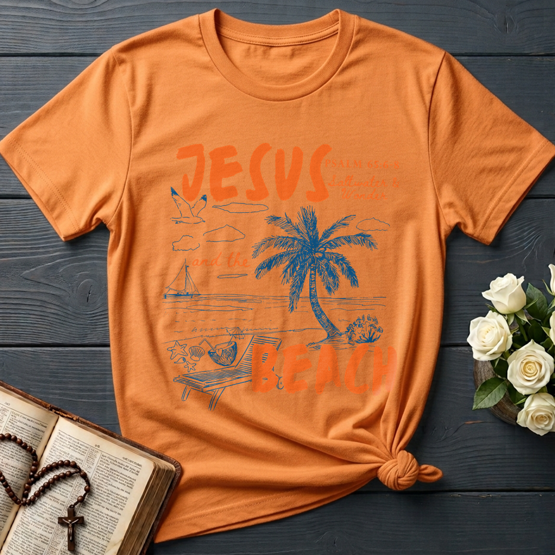 Jesus And The Beach Psalm 65.6-8 01
