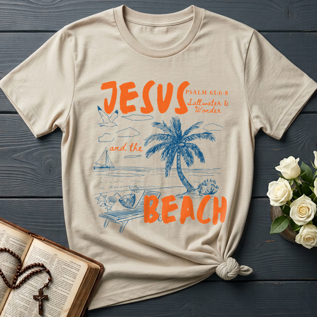 Jesus And The Beach Psalm 65.6-8 01