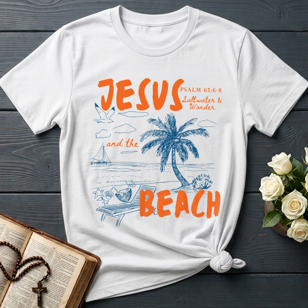 Jesus And The Beach Psalm 65.6-8 01