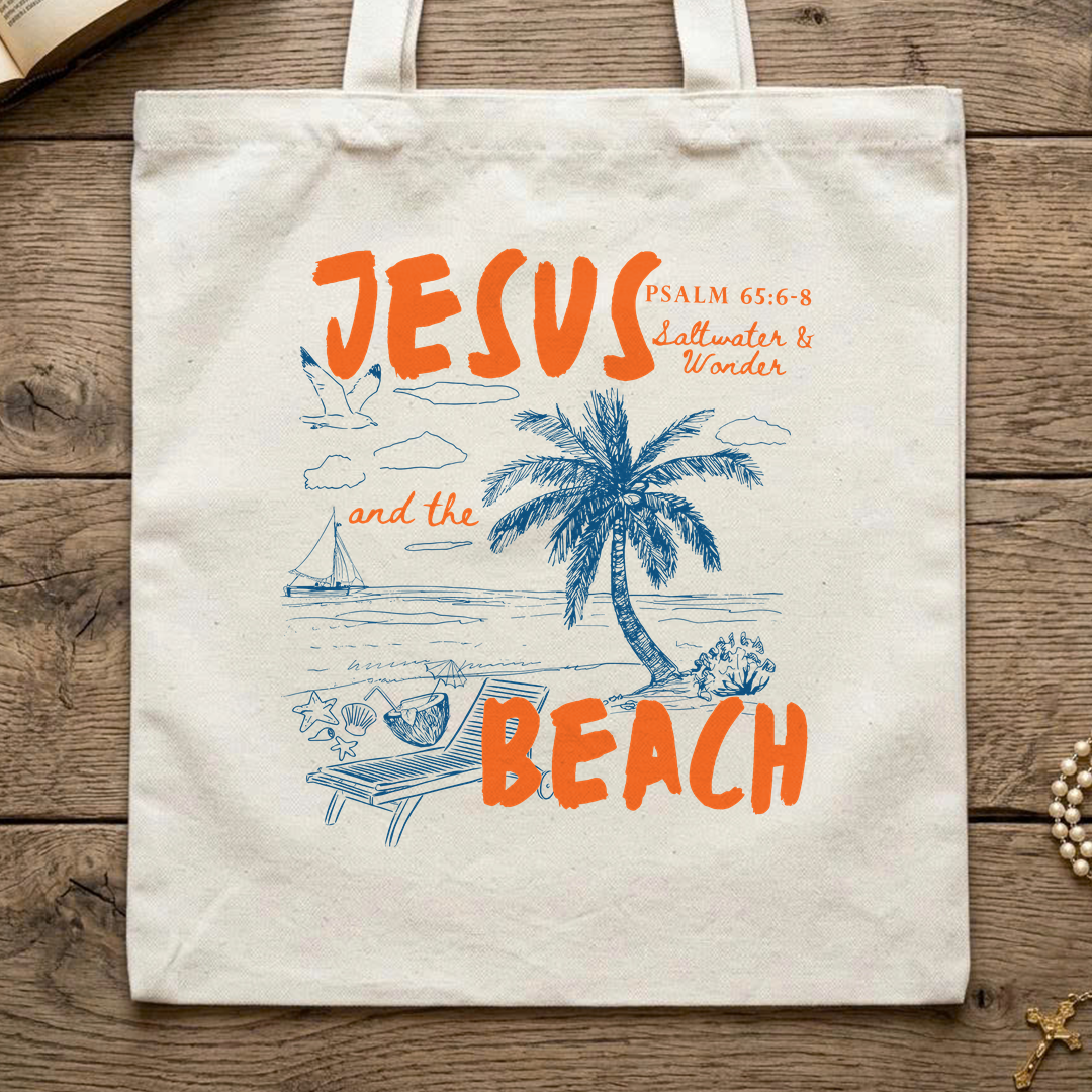Jesus And The Beach Psalm 65.6-8 01