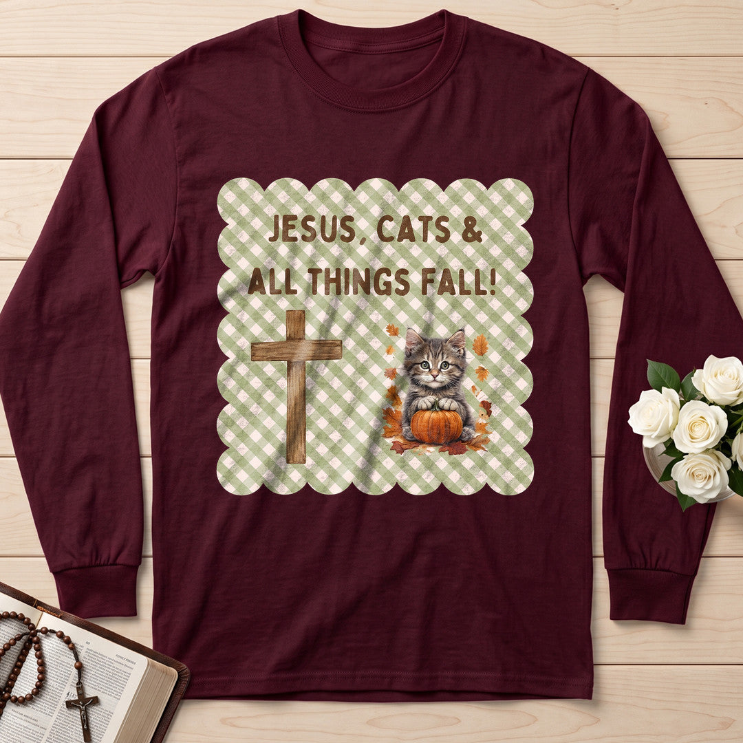Jesus Cats All Things Fall 01