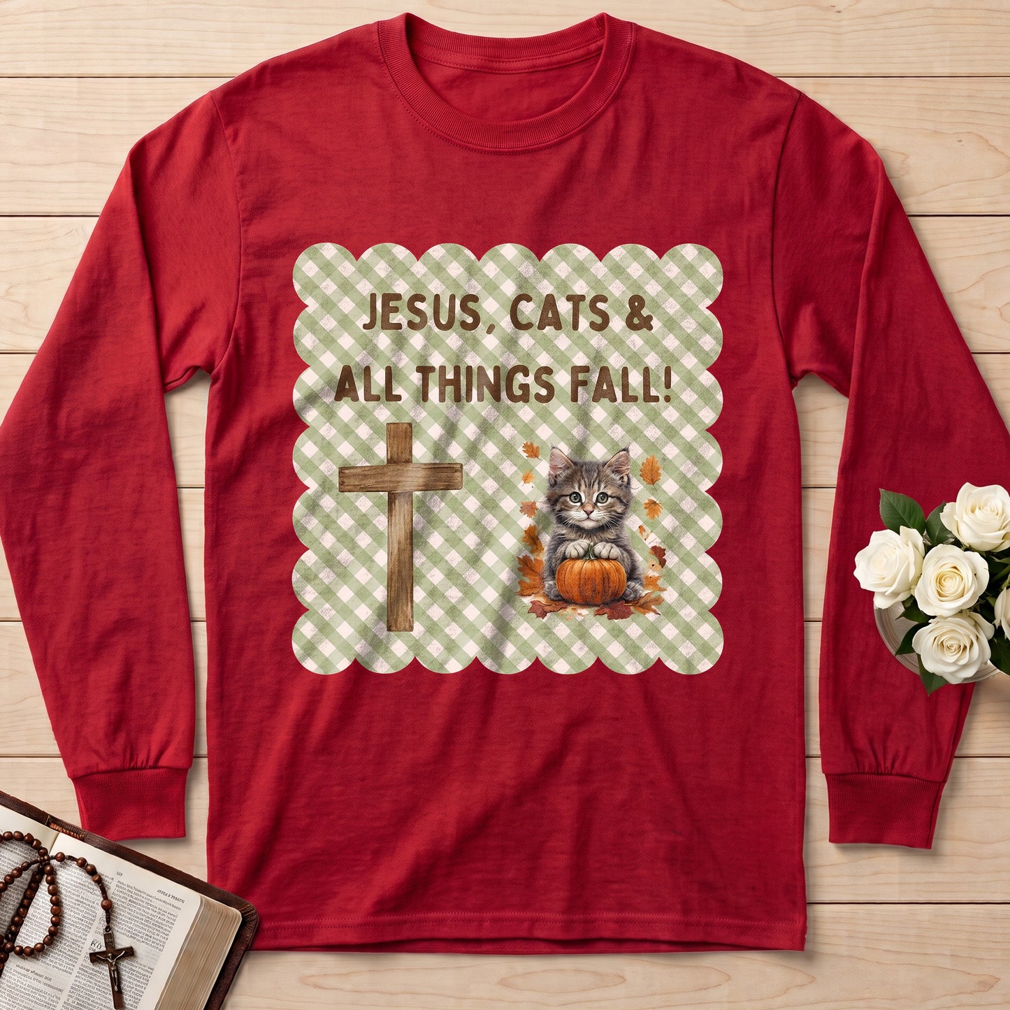 Jesus Cats All Things Fall 01