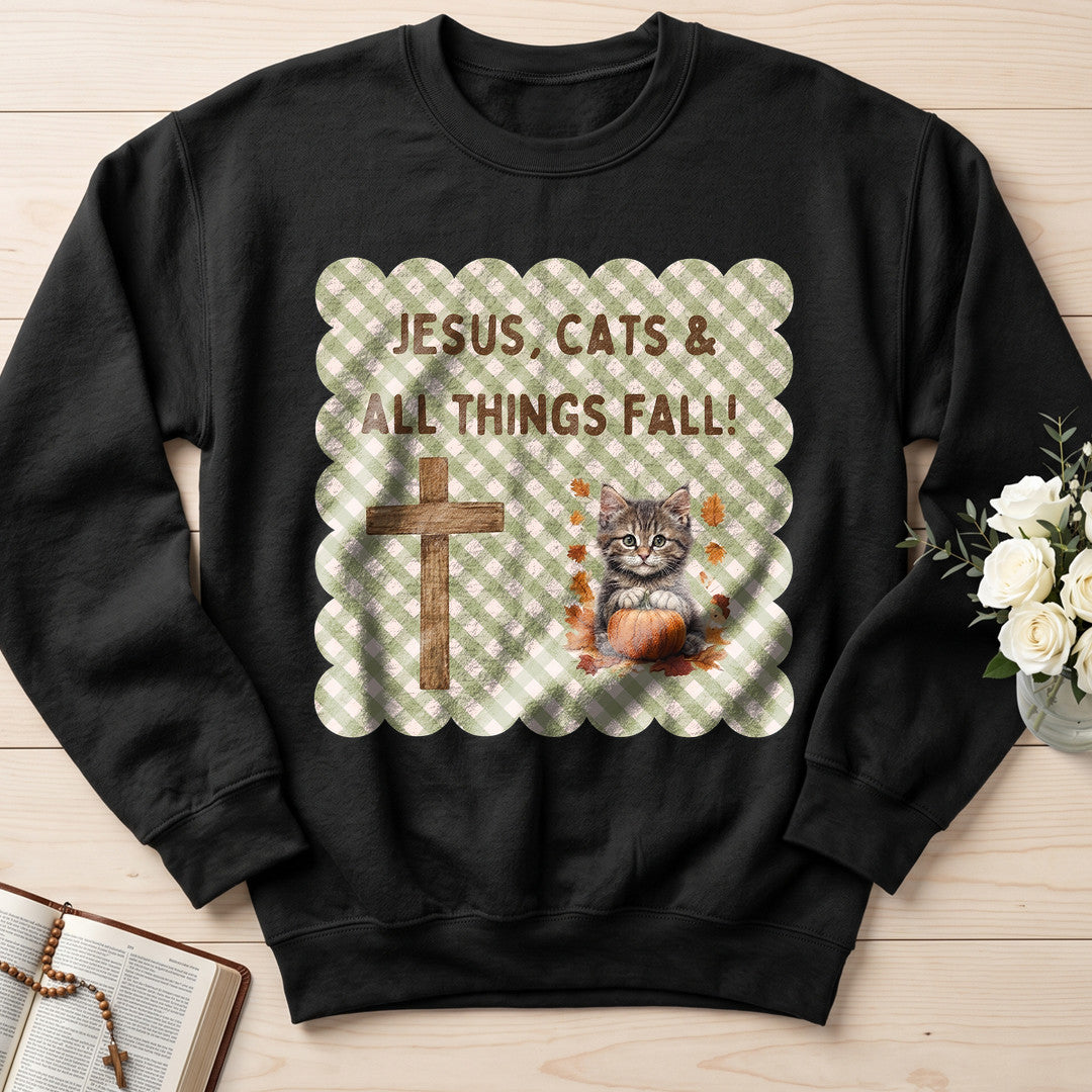 Jesus Cats All Things Fall 01