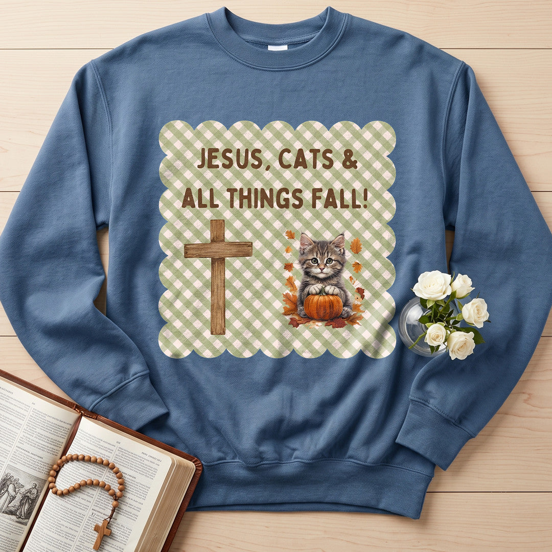 Jesus Cats All Things Fall 01