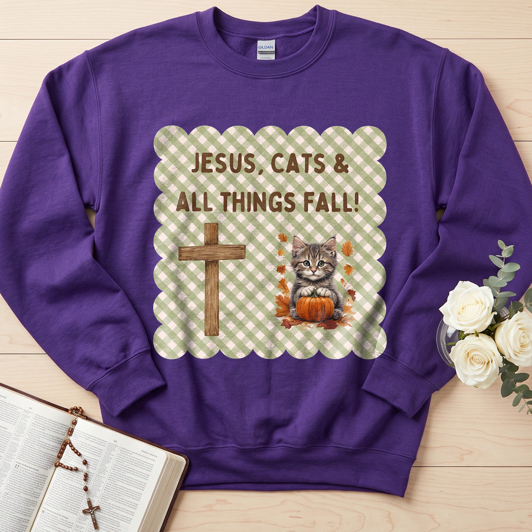 Jesus Cats All Things Fall 01