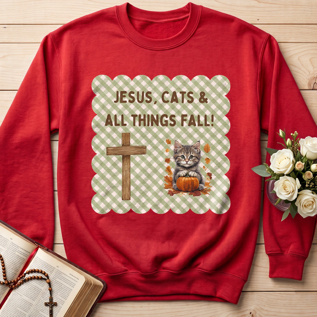 Jesus Cats All Things Fall 01