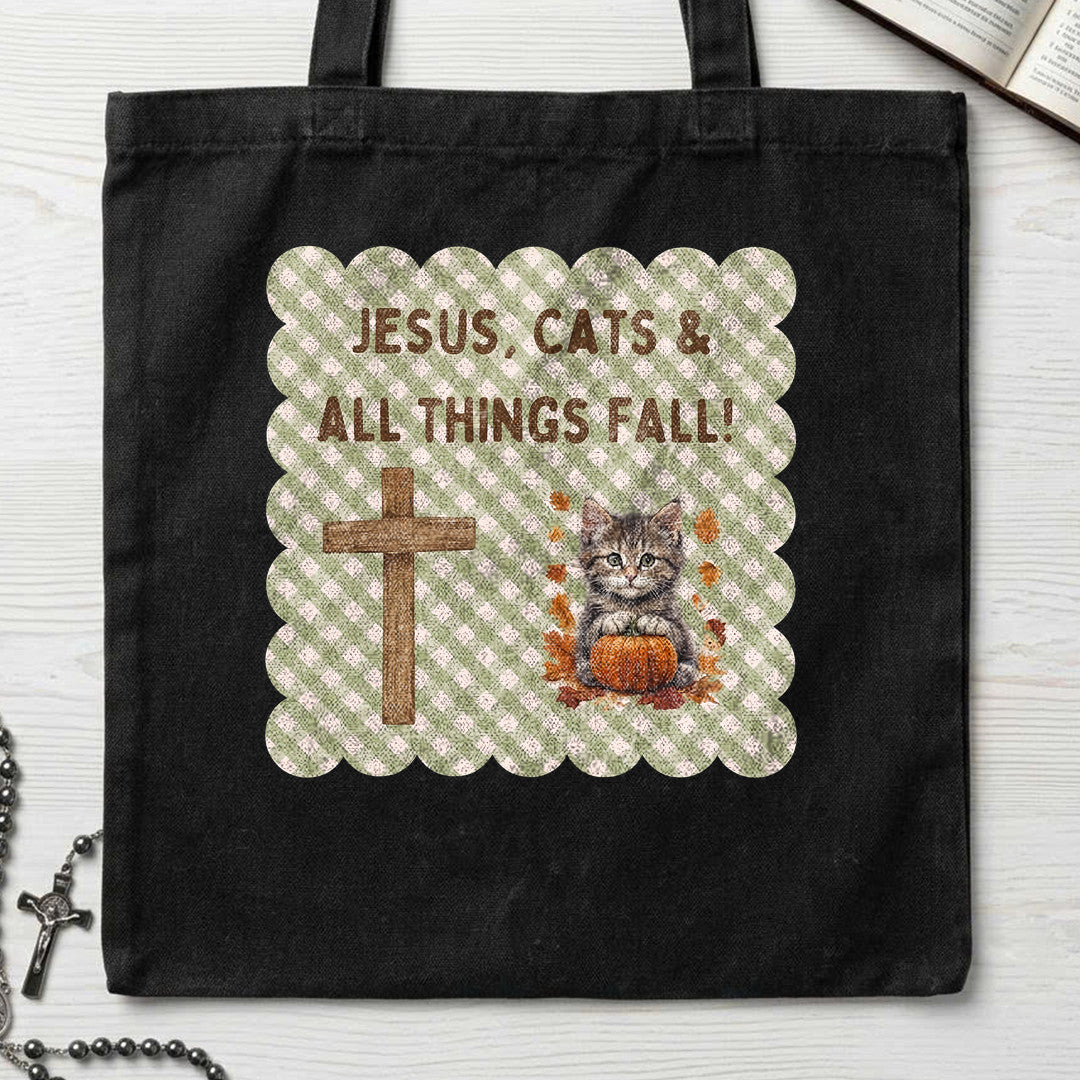 Jesus Cats All Things Fall 01