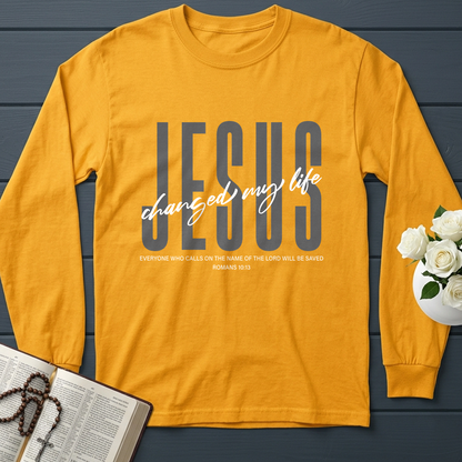 Jesus Changed My Life Romans 10.13 01