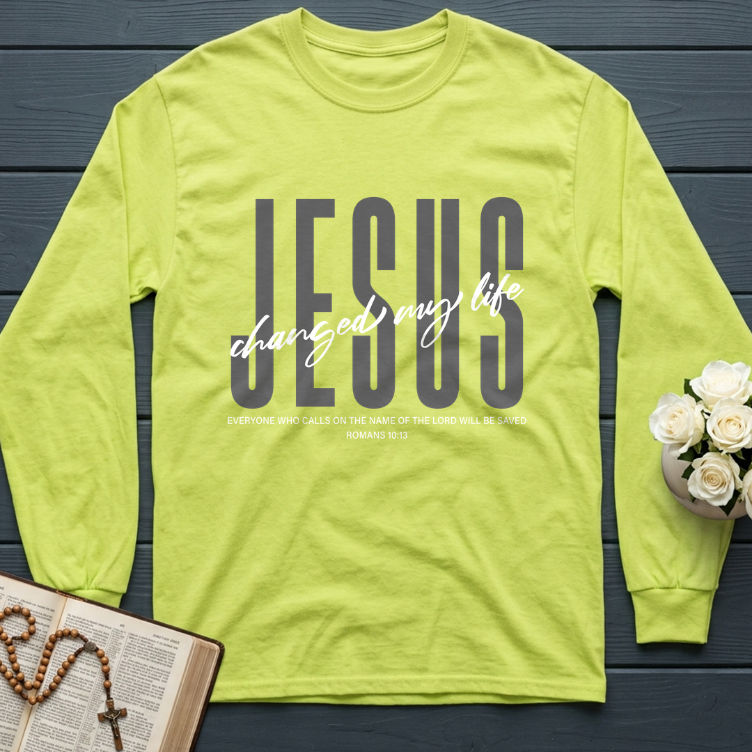 Jesus Changed My Life Romans 10.13 01