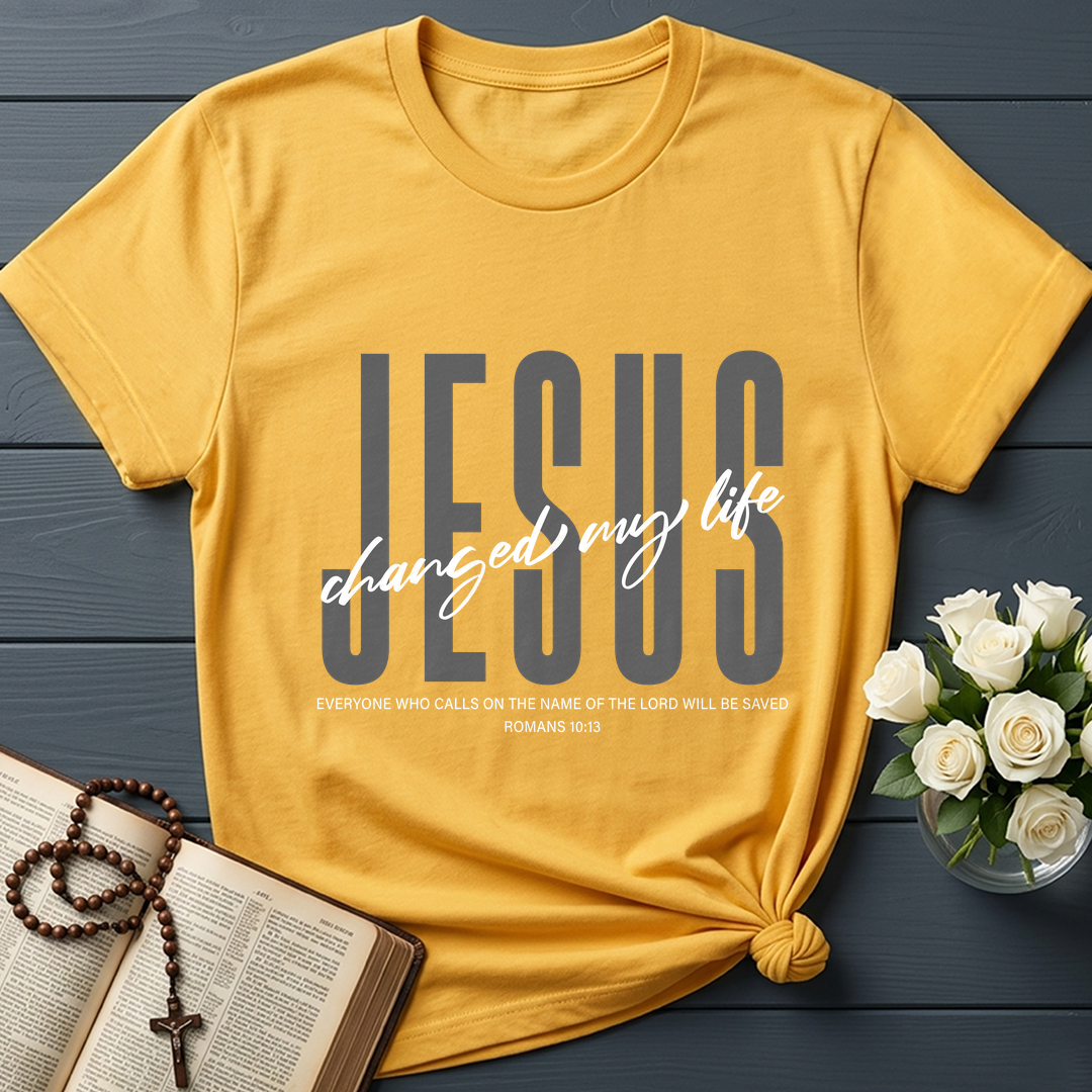 Jesus Changed My Life Romans 10.13 01