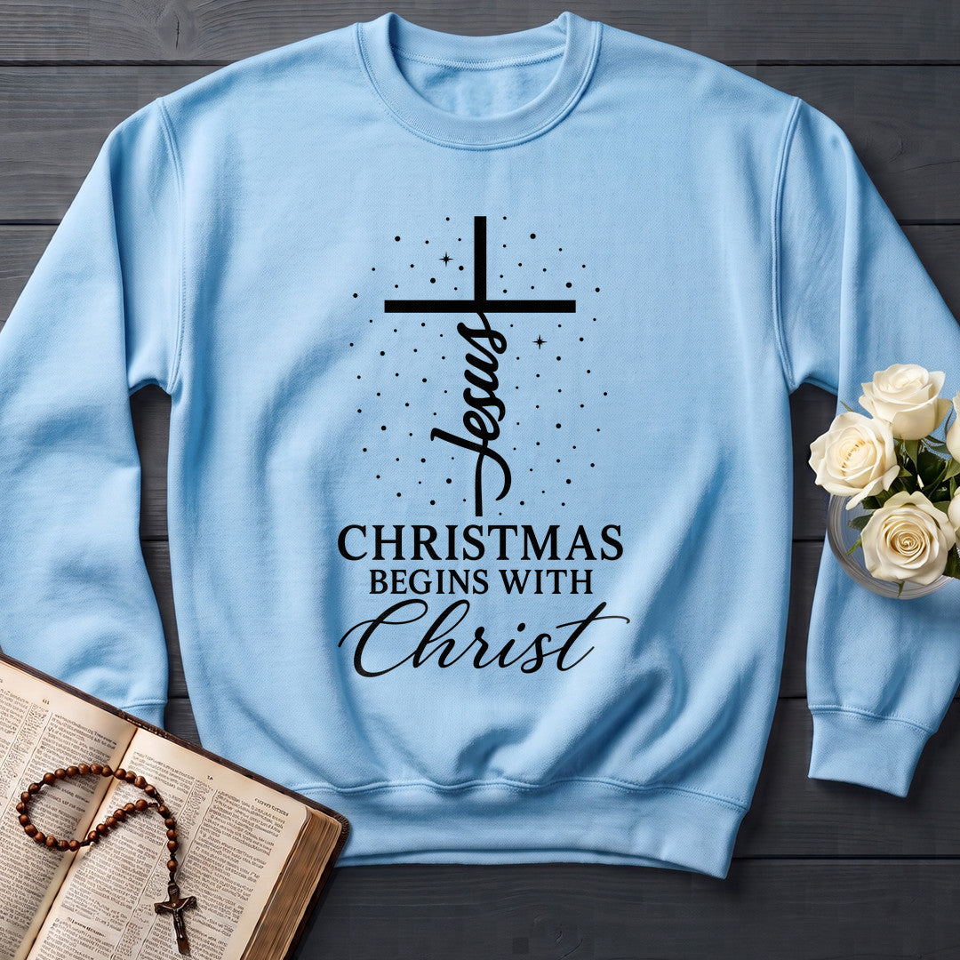 Jesus Christmas Begins With Christ 01