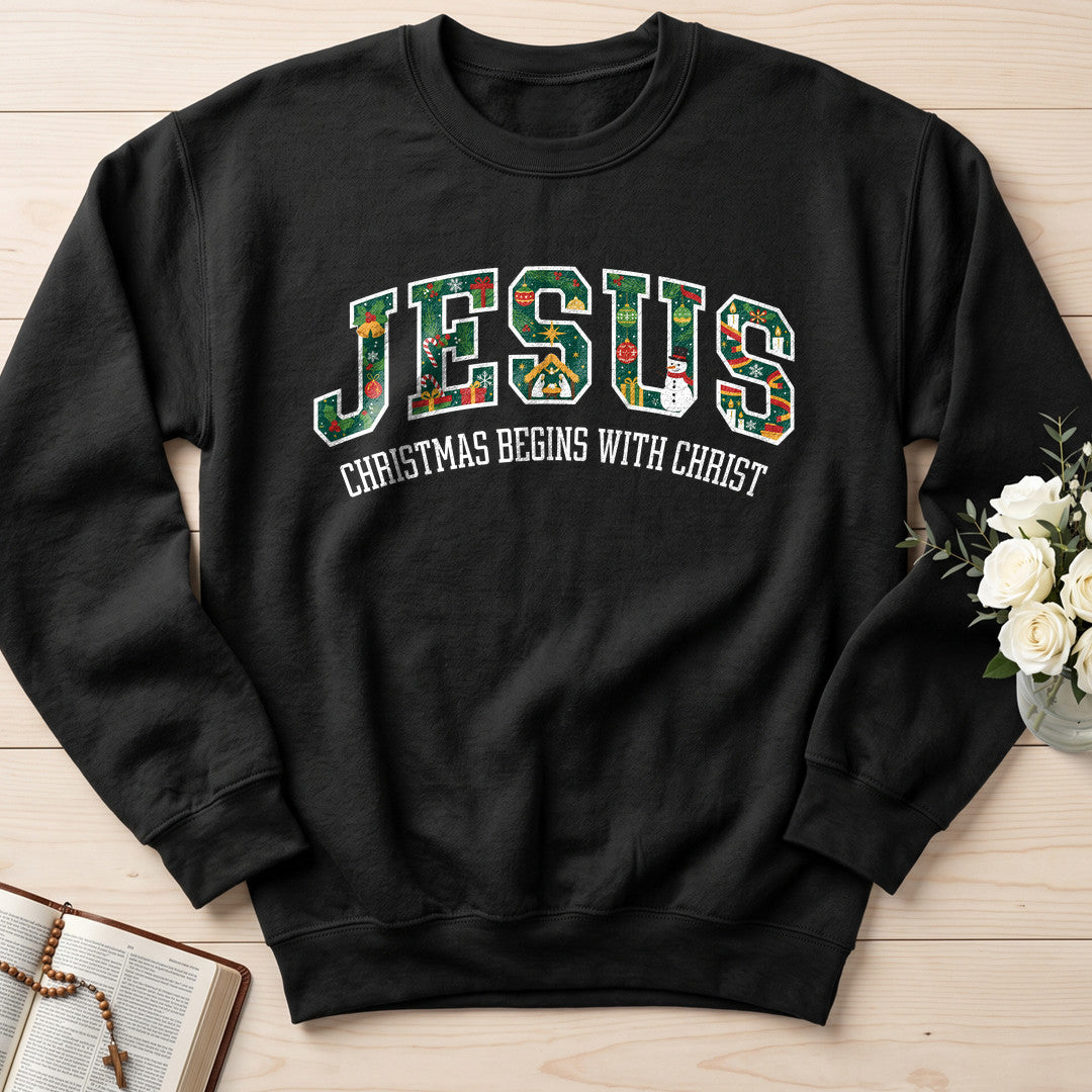 Jesus Christmas Begins With Christ 02