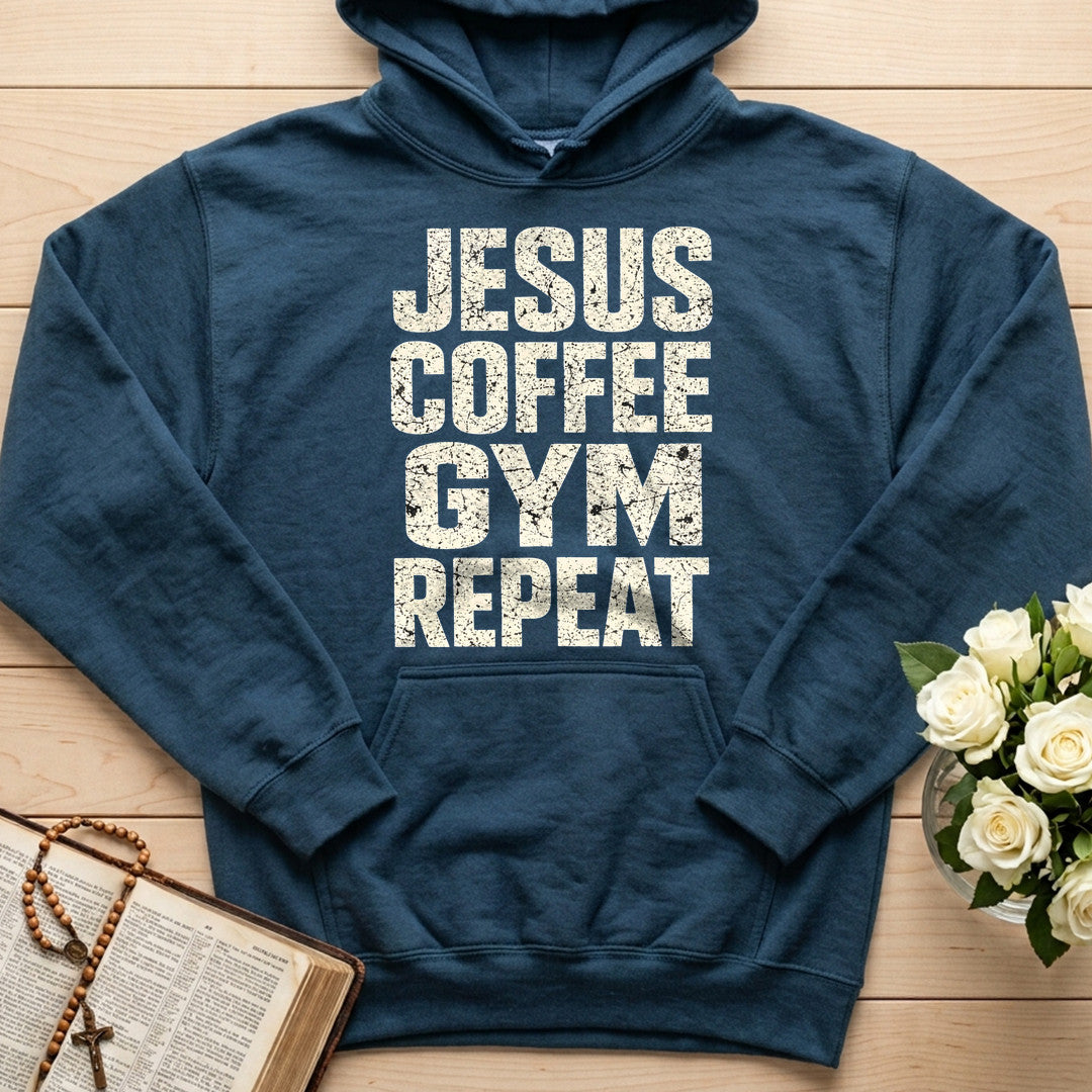 Jesus Coffee Gym Repeat 01