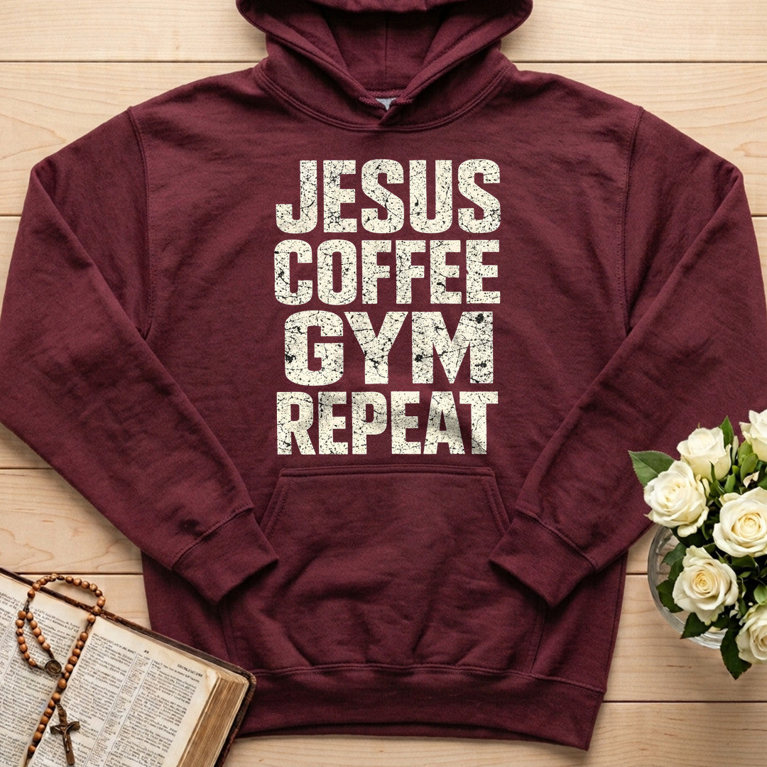Jesus Coffee Gym Repeat 01