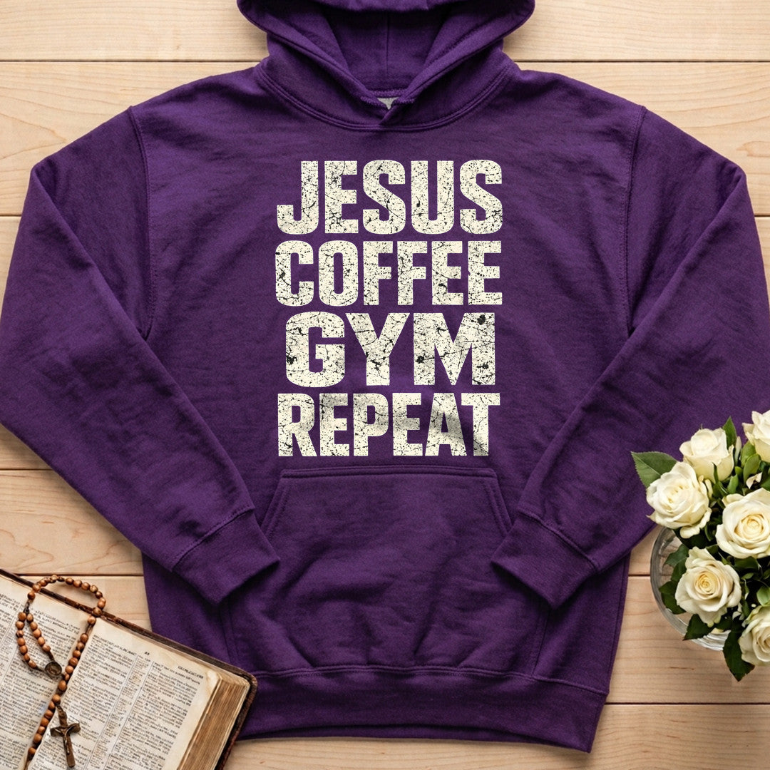 Jesus Coffee Gym Repeat 01
