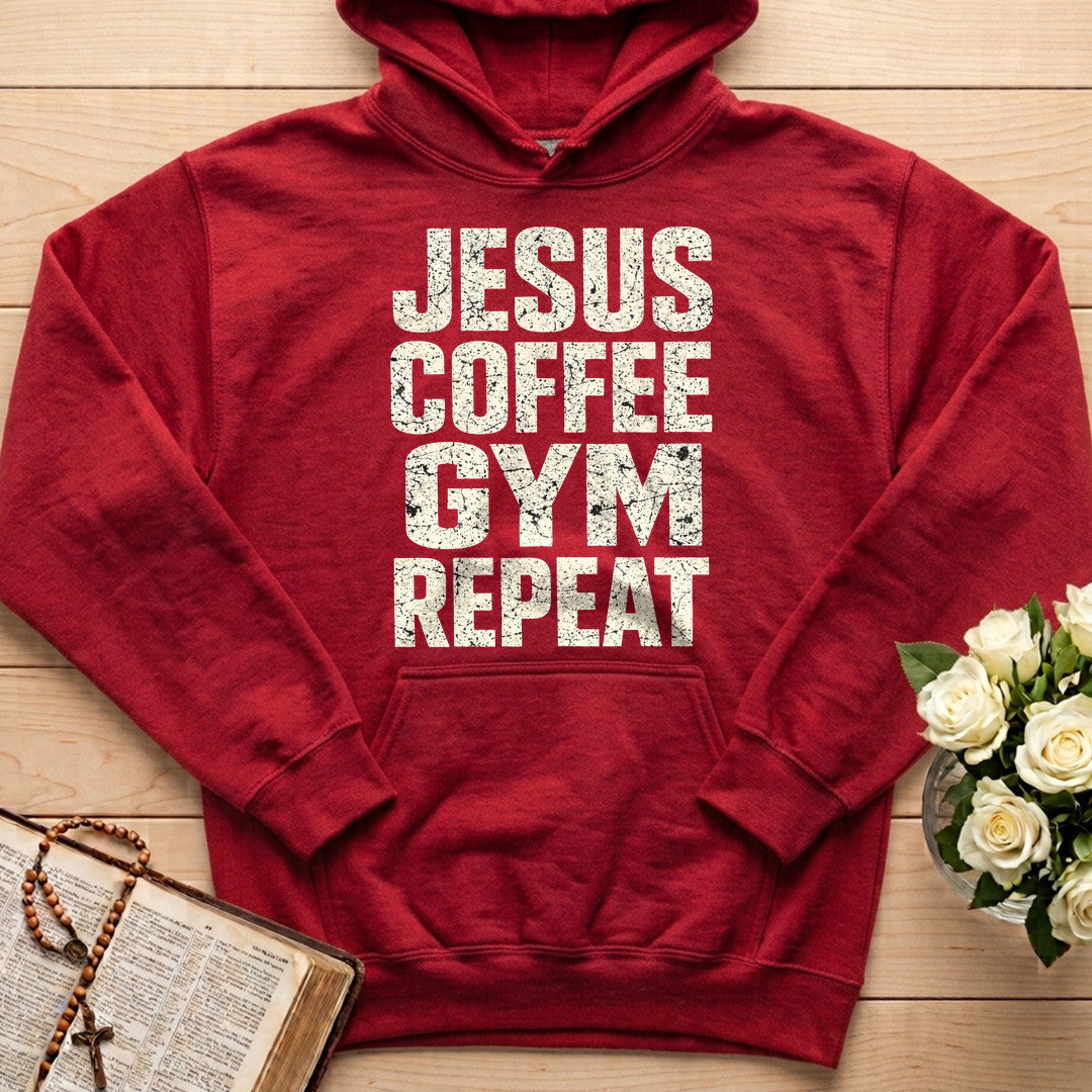 Jesus Coffee Gym Repeat 01