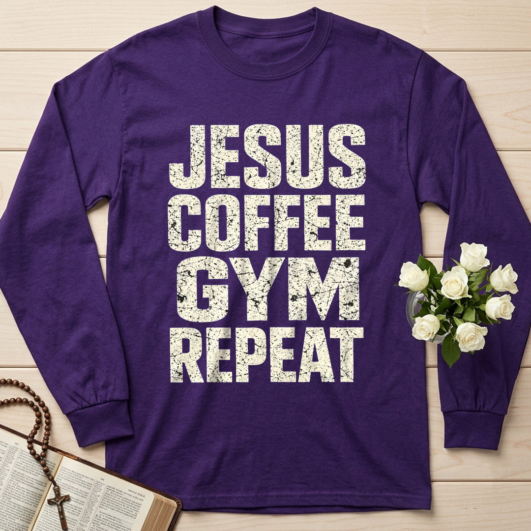 Jesus Coffee Gym Repeat 01