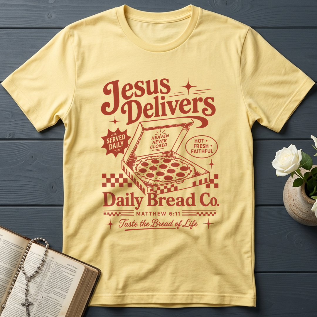 Jesus Delivers Daily Bread Co. Matthew 6.11 01