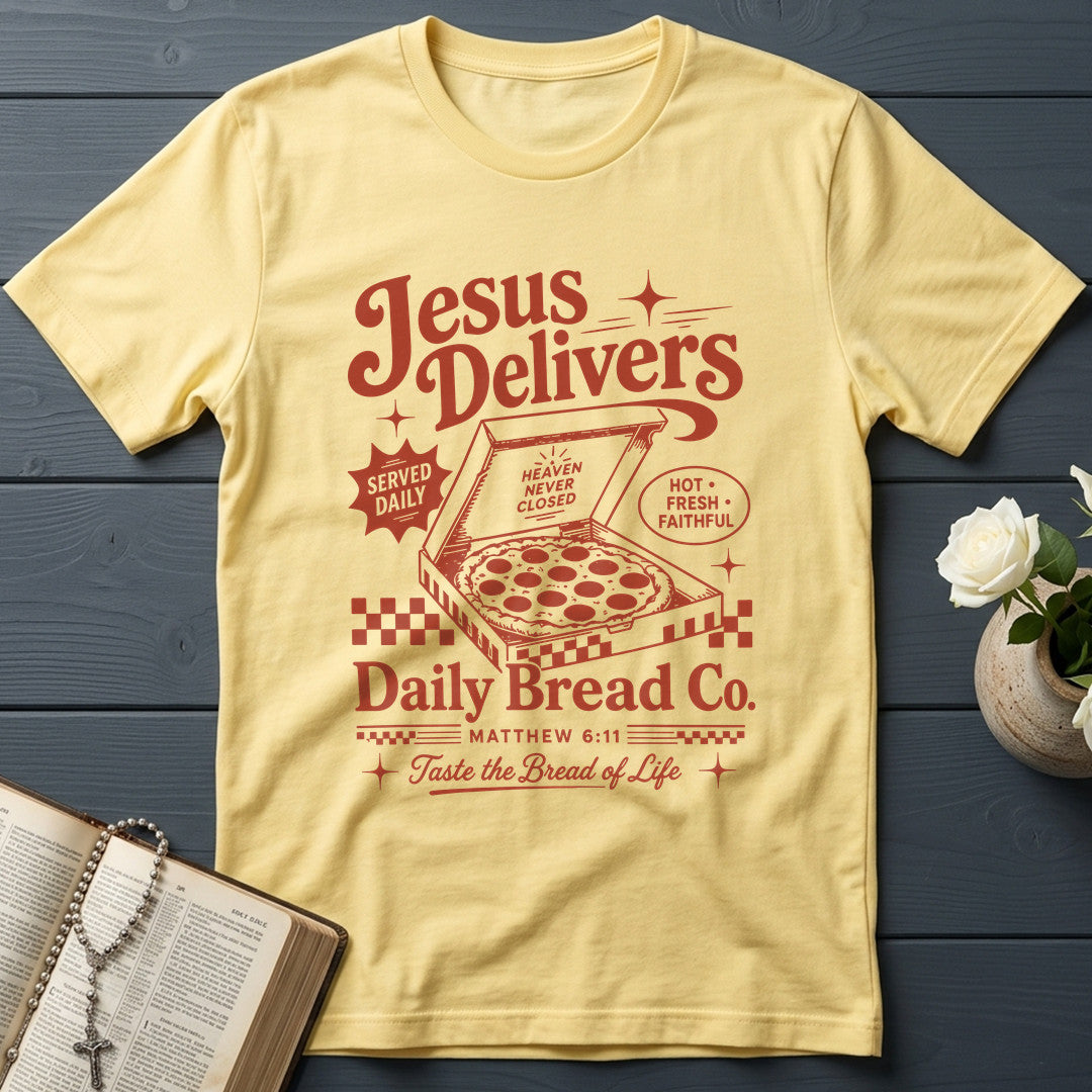 Jesus Delivers Daily Bread Co. Matthew 6.11 01
