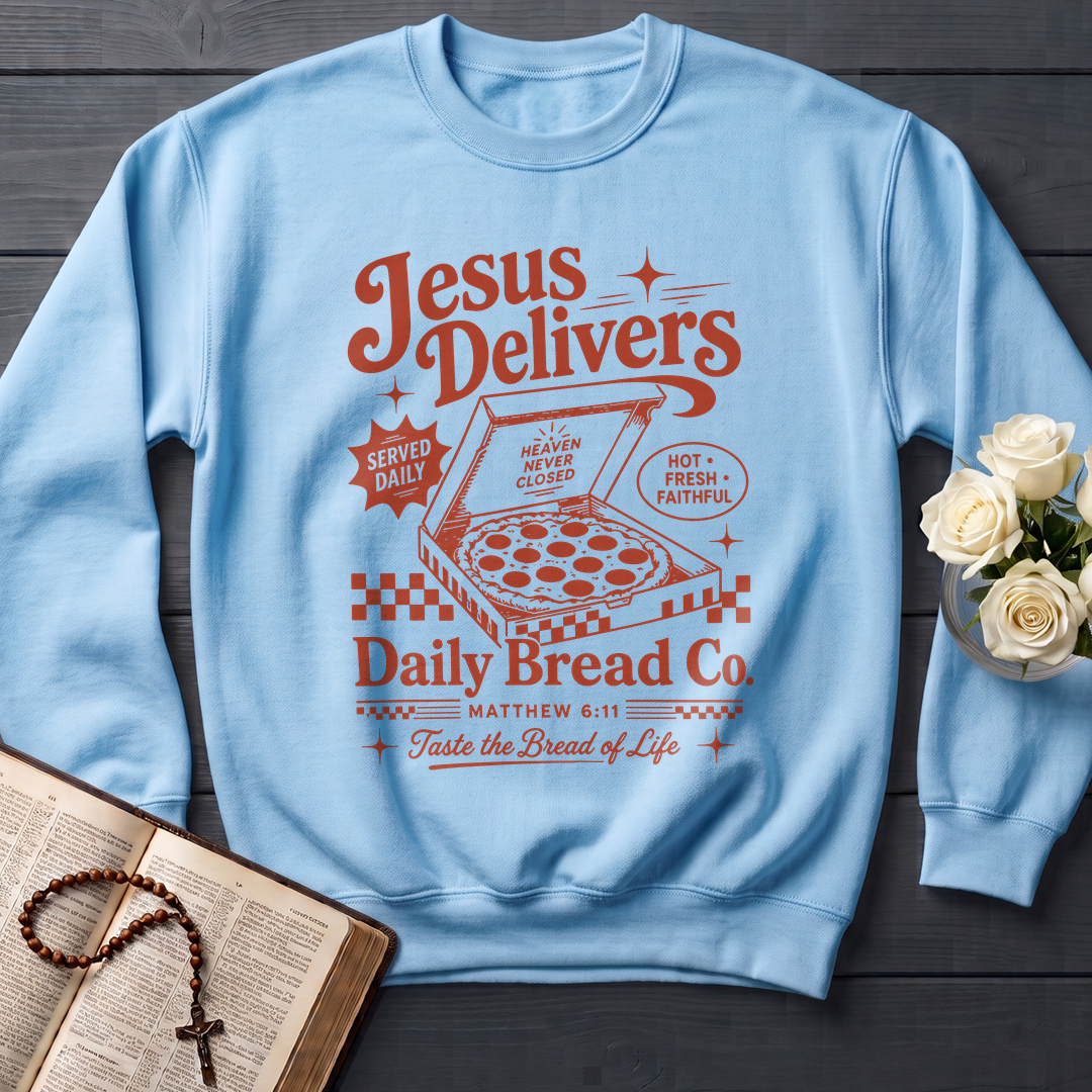Jesus Delivers Daily Bread Co. Matthew 6.11 01