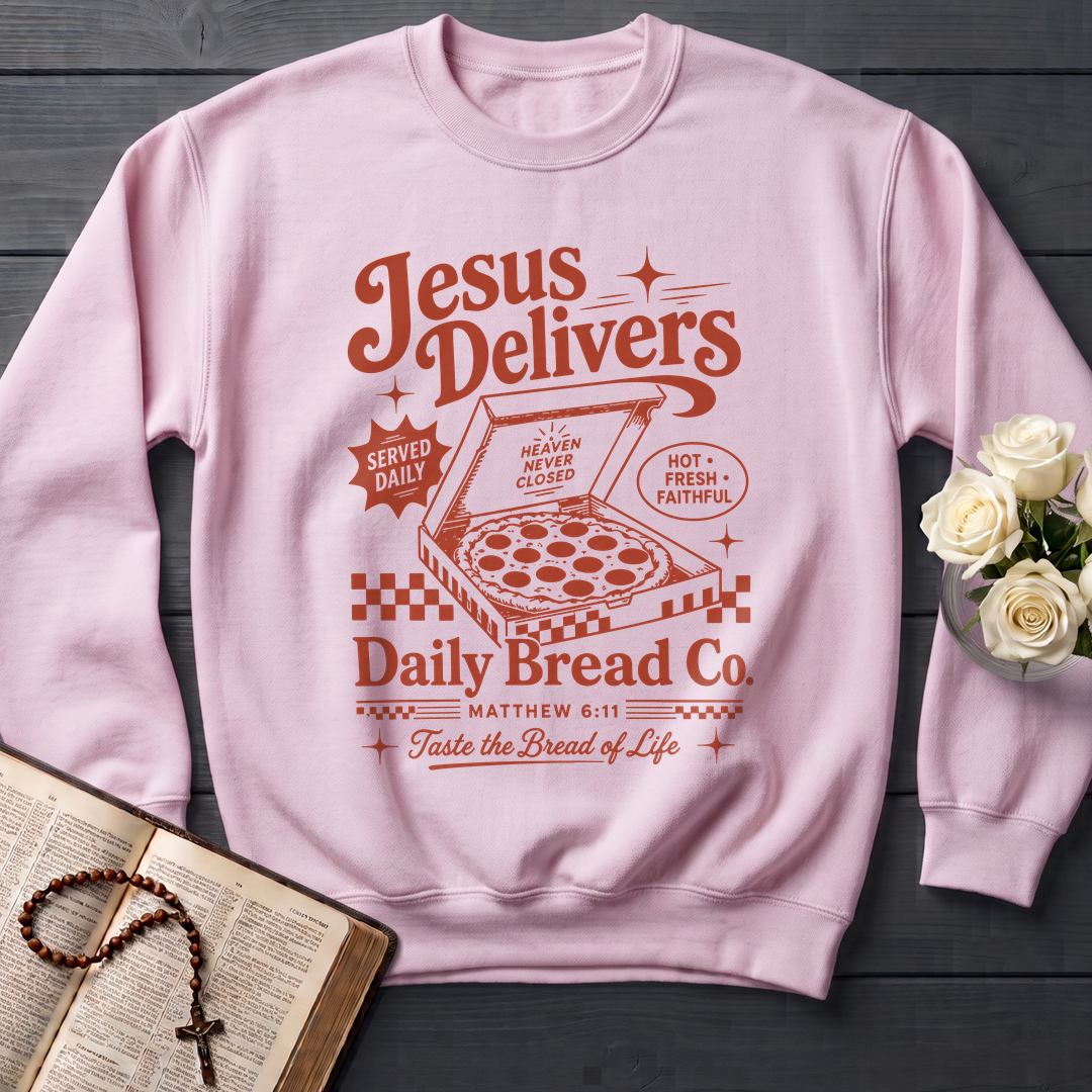 Jesus Delivers Daily Bread Co. Matthew 6.11 01