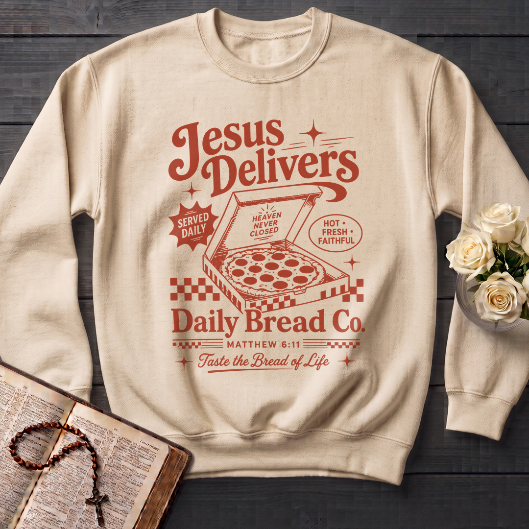 Jesus Delivers Daily Bread Co. Matthew 6.11 01