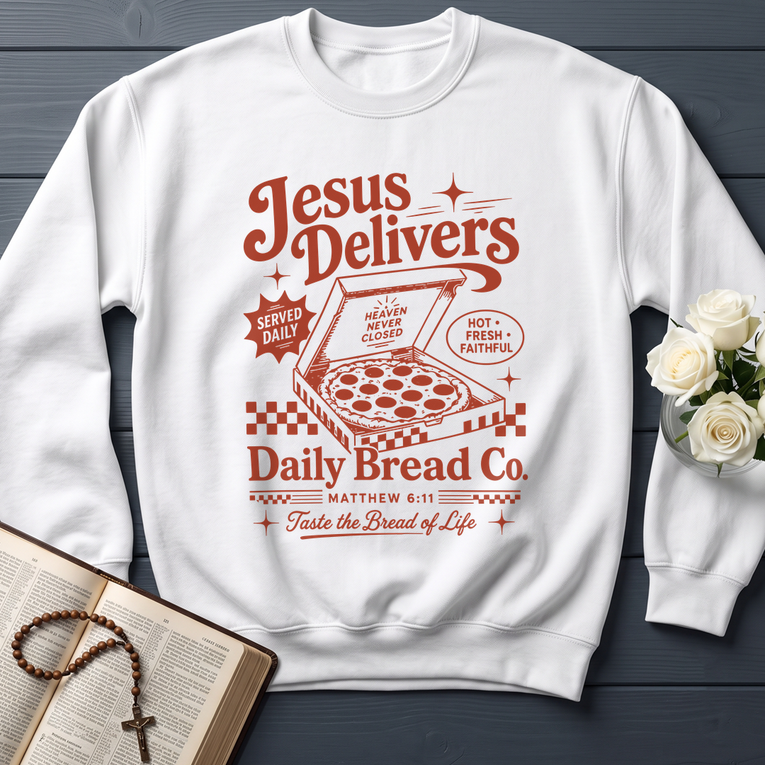 Jesus Delivers Daily Bread Co. Matthew 6.11 01