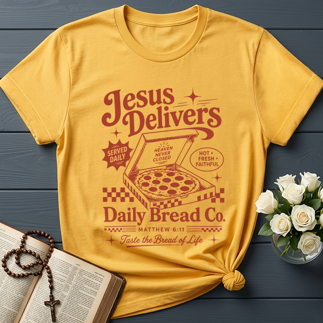 Jesus Delivers Daily Bread Co. Matthew 6.11 01