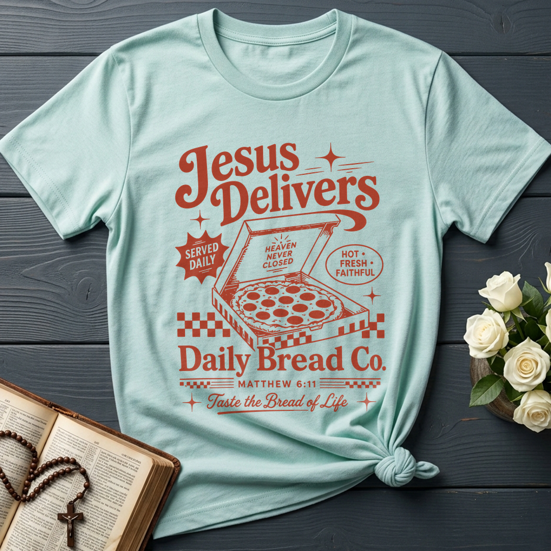 Jesus Delivers Daily Bread Co. Matthew 6.11 01