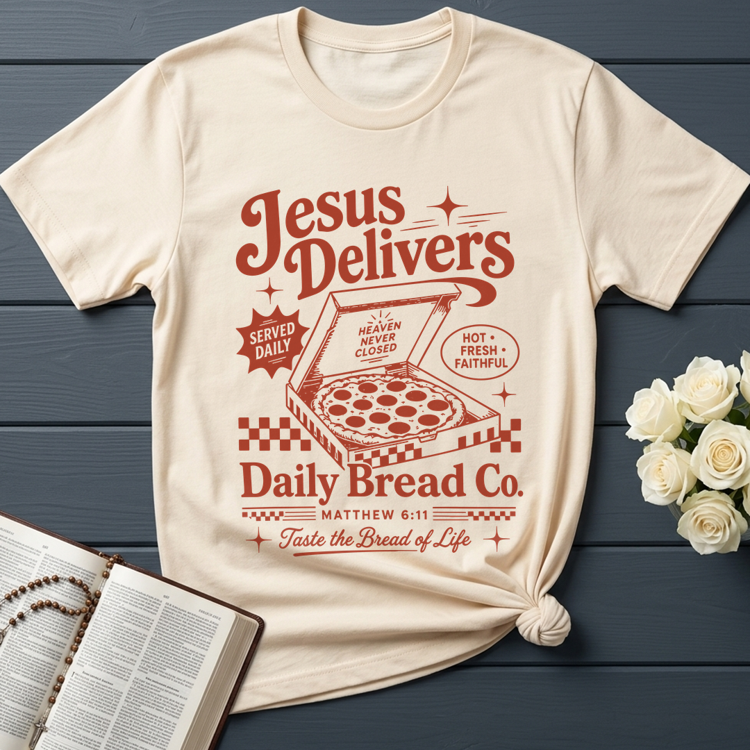 Jesus Delivers Daily Bread Co. Matthew 6.11 01