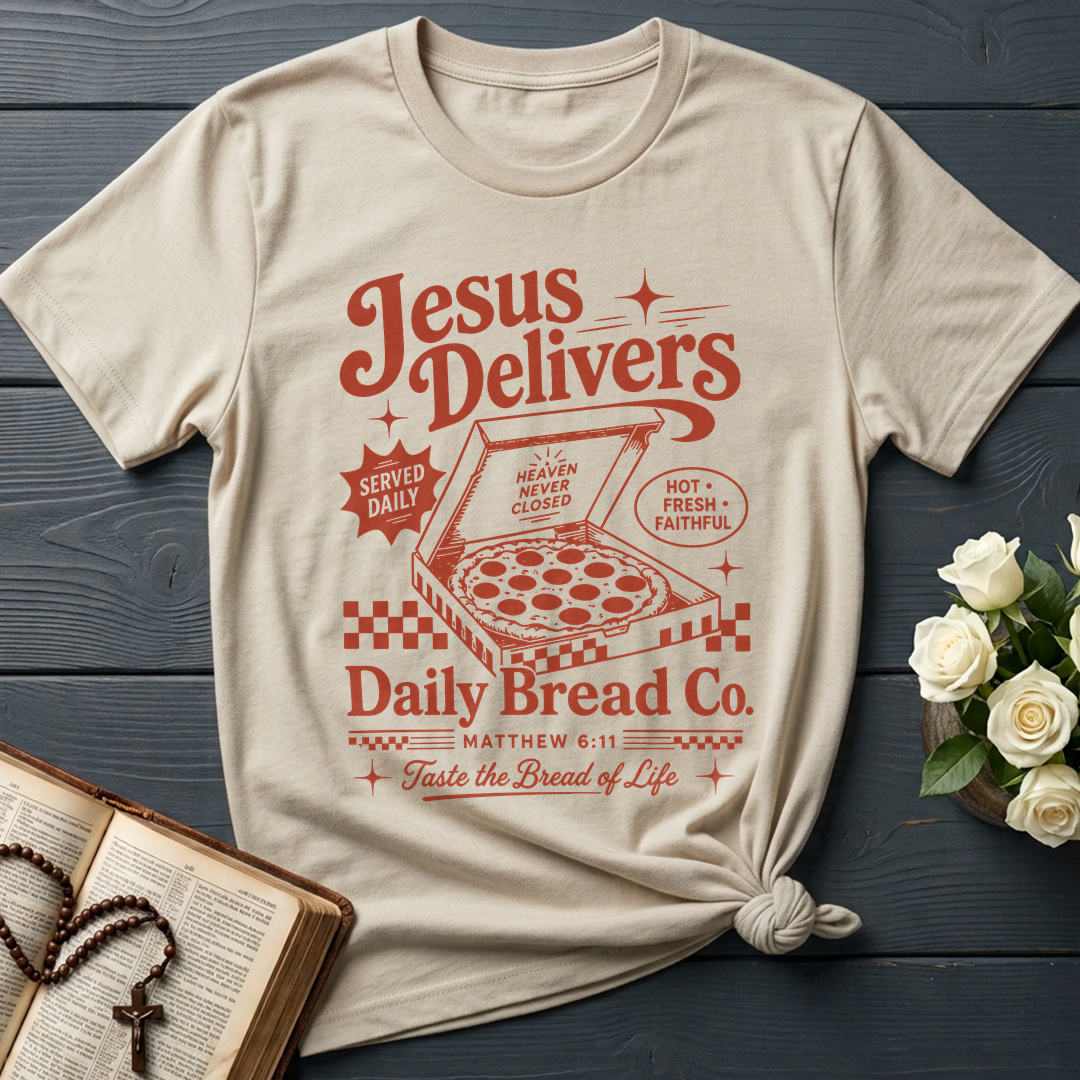 Jesus Delivers Daily Bread Co. Matthew 6.11 01