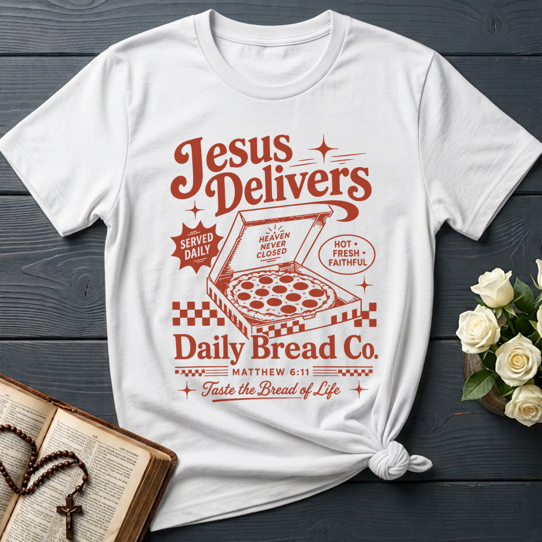 Jesus Delivers Daily Bread Co. Matthew 6.11 01