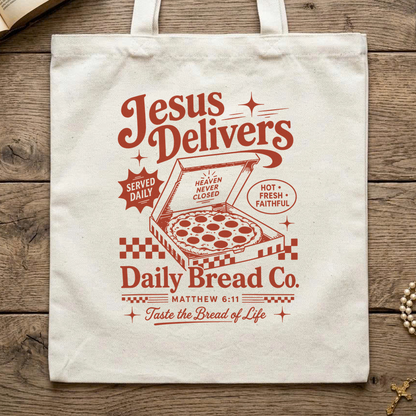 Jesus Delivers Daily Bread Co. Matthew 6.11 01