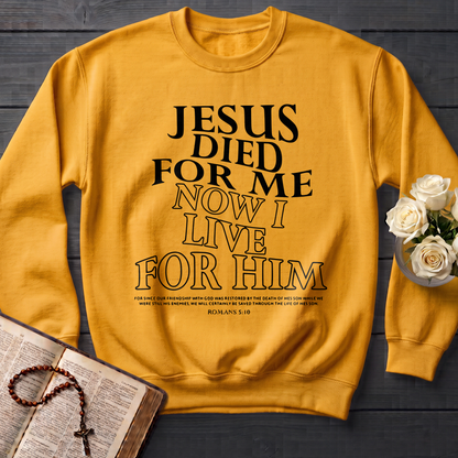Jesus Died For Me Now I Live For Him 02