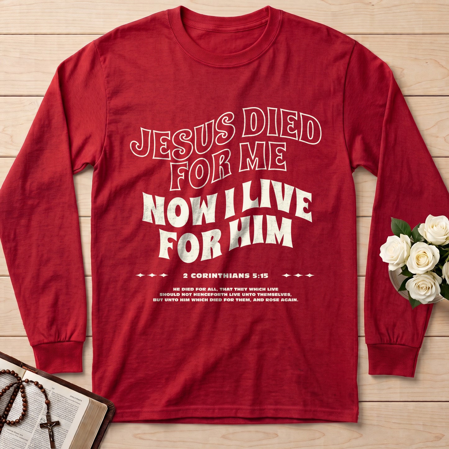 Jesus Died For Me Now I Live For Him 03