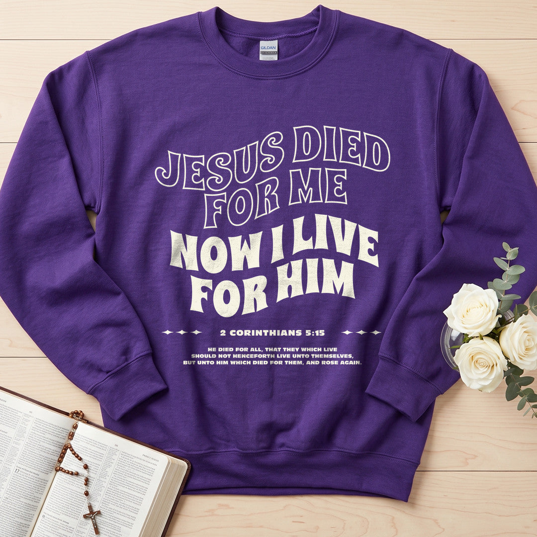 Jesus Died For Me Now I Live For Him 03