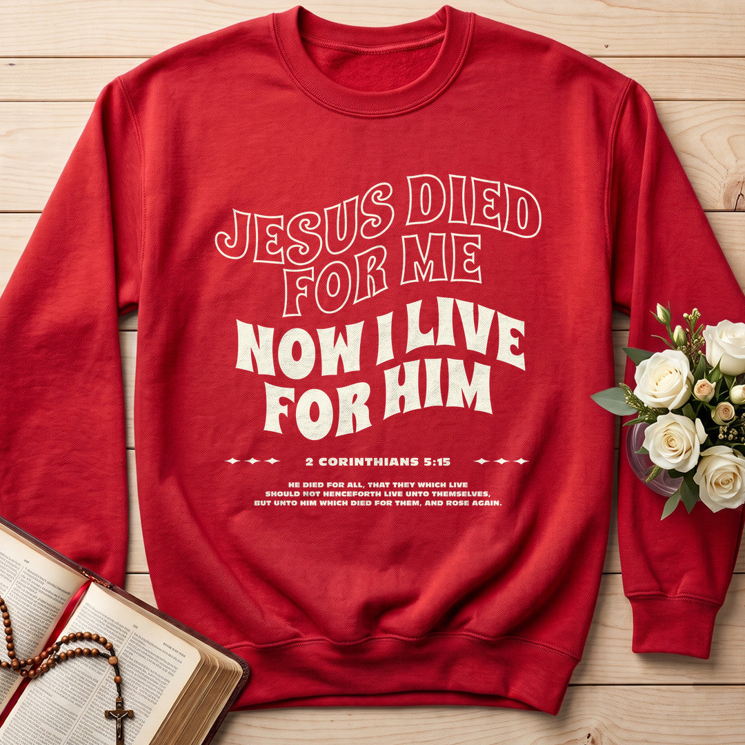 Jesus Died For Me Now I Live For Him 03