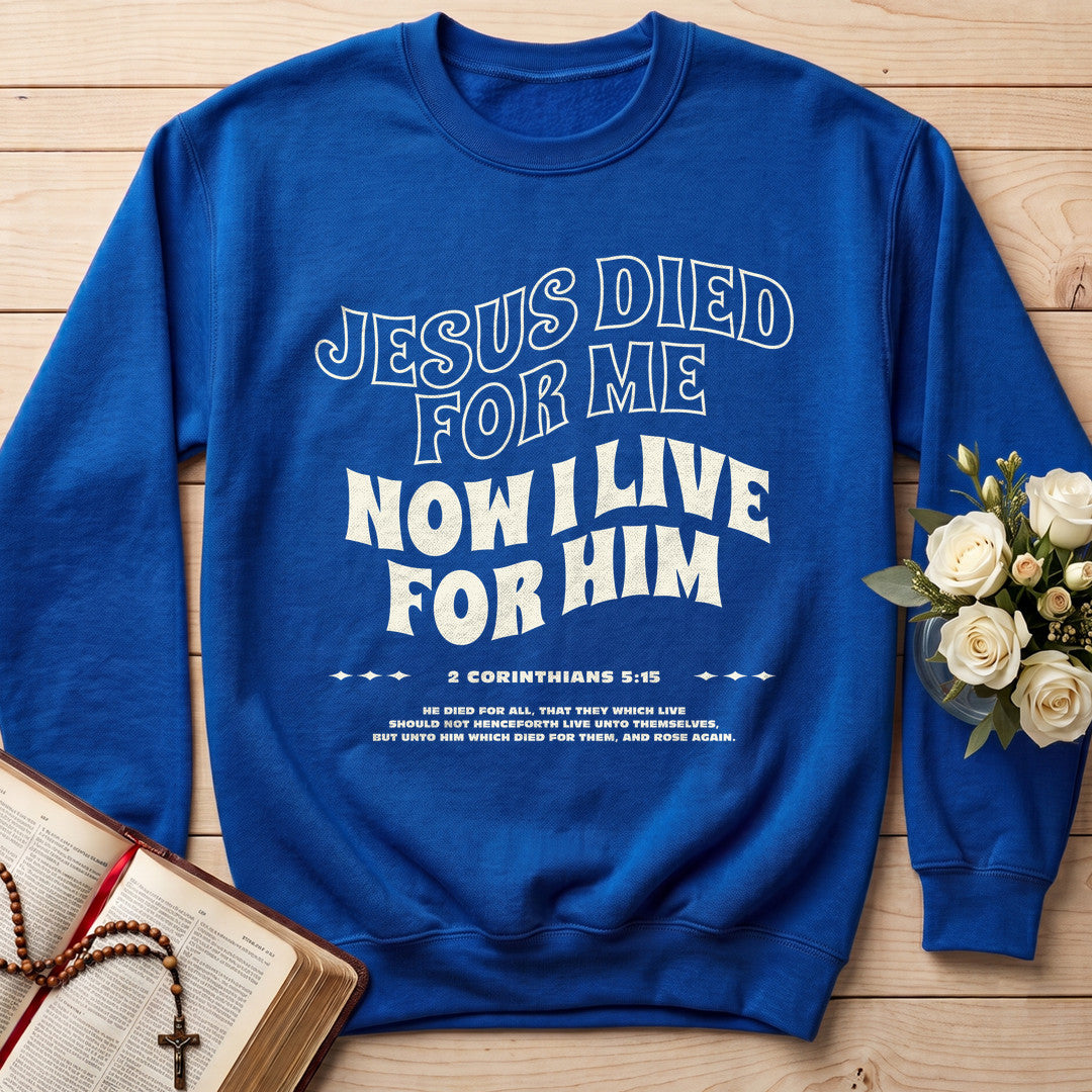 Jesus Died For Me Now I Live For Him 03