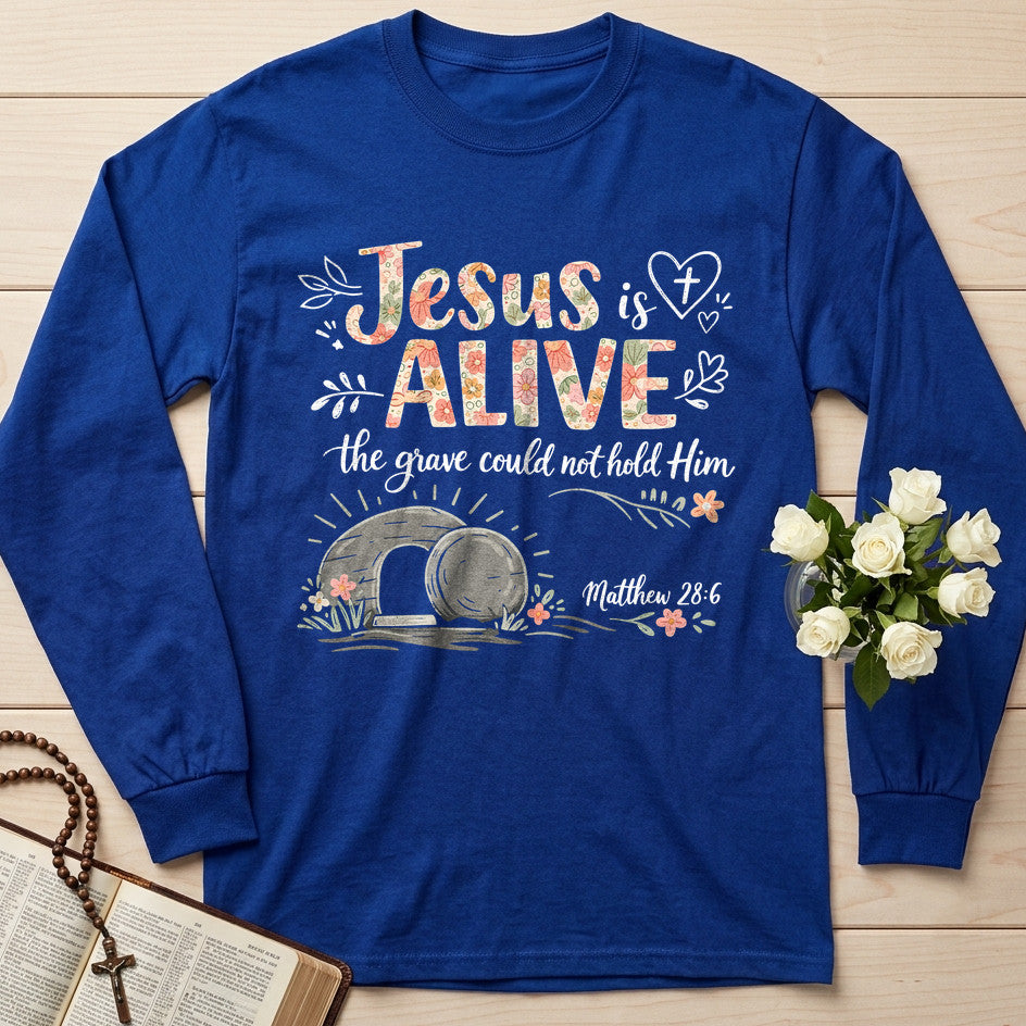 Jesus Is Alive The Grave Could Not Hold Him Matthew 28.6 01
