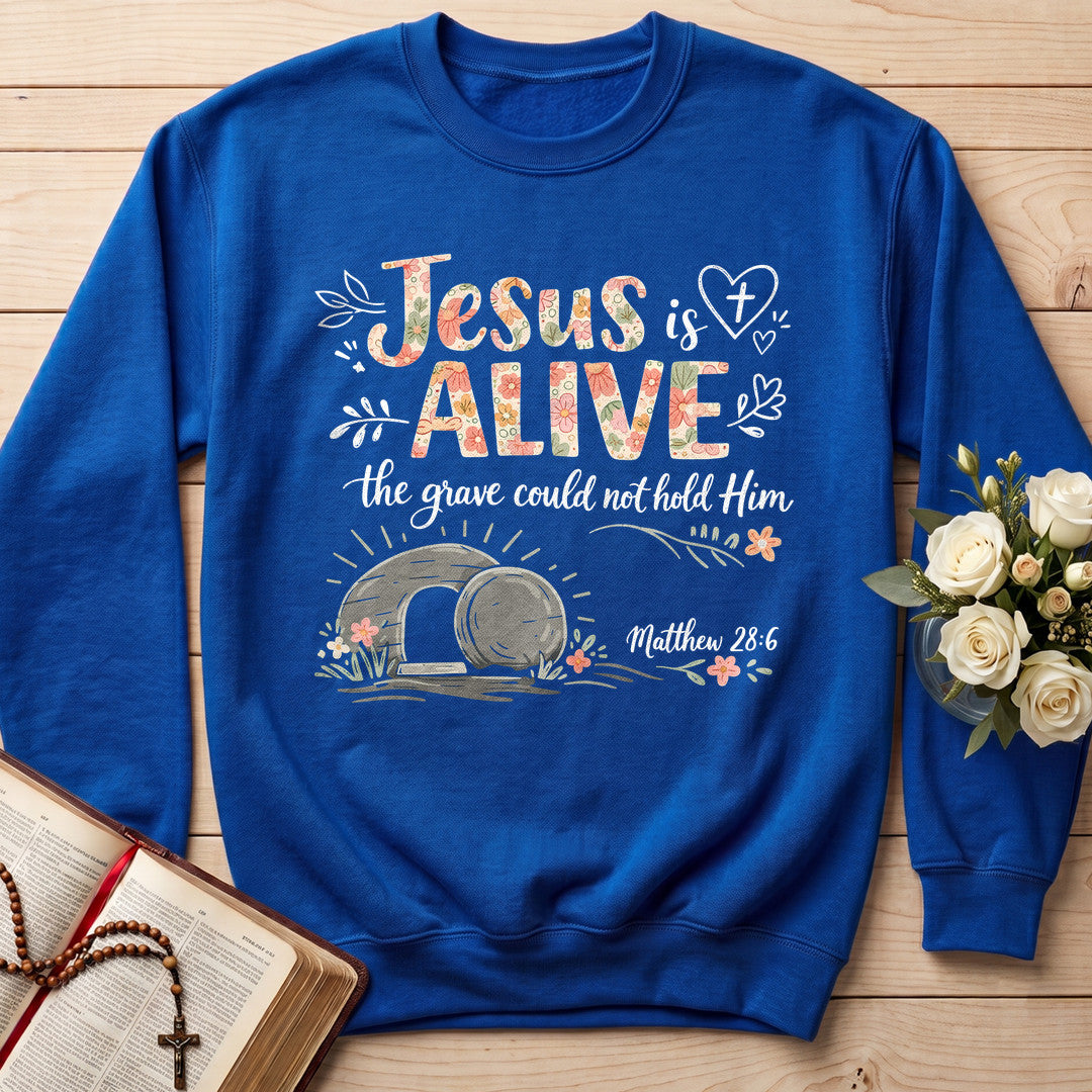Jesus Is Alive The Grave Could Not Hold Him Matthew 28.6 01