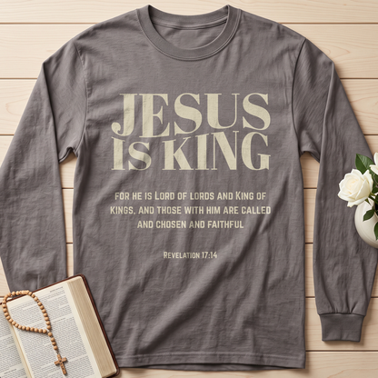 Jesus Is King For He Is Lord Of Lords And King Of Kings And Those With Him Are Called And Chosen And Faithful Revelation 17.14 01