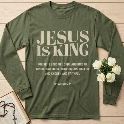 Jesus Is King For He Is Lord Of Lords And King Of Kings And Those With Him Are Called And Chosen And Faithful Revelation 17.14 01